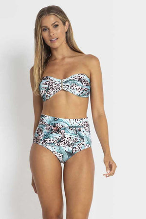 Jantzen Bar Bandeau Bra - Island