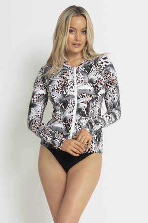 Jantzen Zip Front Rash Vest - Island