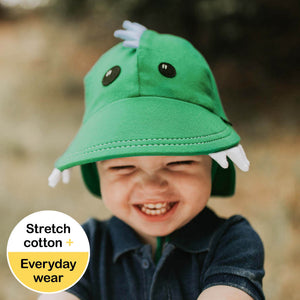 Bedhead UPF50+ Legionnaire Hat With Strap - Green