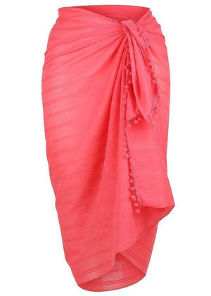 Capriosca Cotton Sarong - Pink