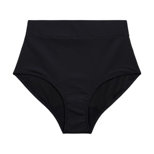 Modibodi Ladies Recycled Period Swimwear Hi-Waist Bikini Brief Light-Moderate