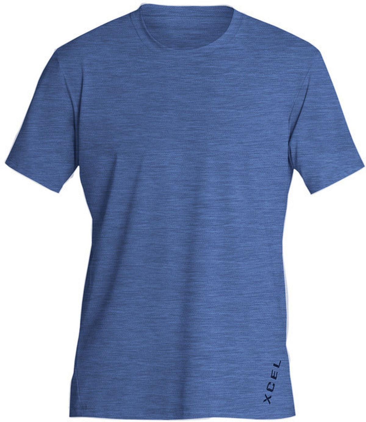 Xcel Mens Short Sleeve Heathered Ventx Rashvest