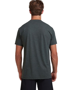 Xcel Mens Short Sleeve Heathered Ventx Rashvest