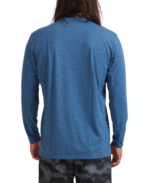 Xcel Mens Long Sleeve Heathered Ventx UV Rashvest