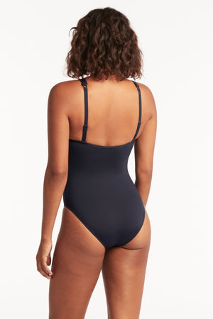Sea Level Spliced One Piece - Eco Essentials