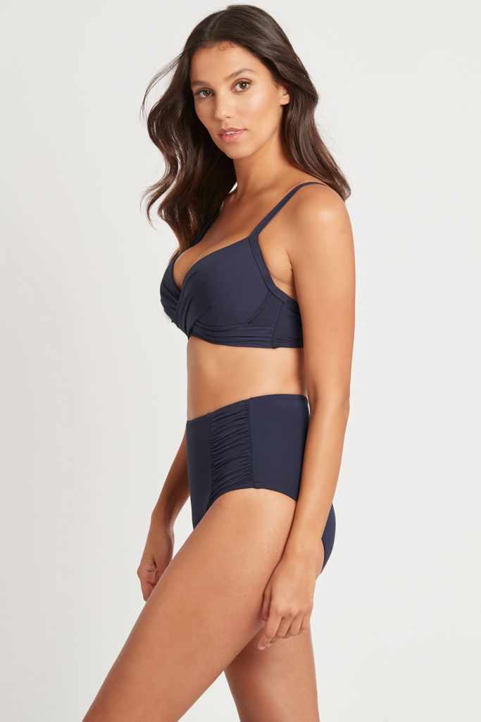 Sea Level High Waist Gathered Side Pant - Eco Essentials