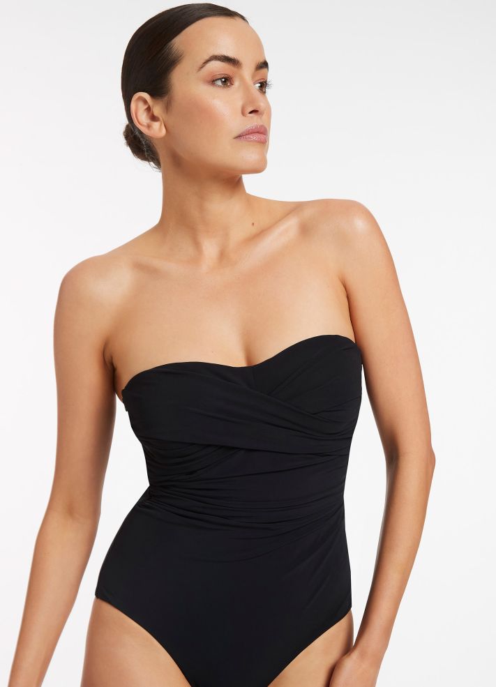 Jets D-DD Cup Twist Front One Piece - Jetset