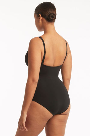 Sea Level Cross Front Multifit One Piece - Eco Essentials