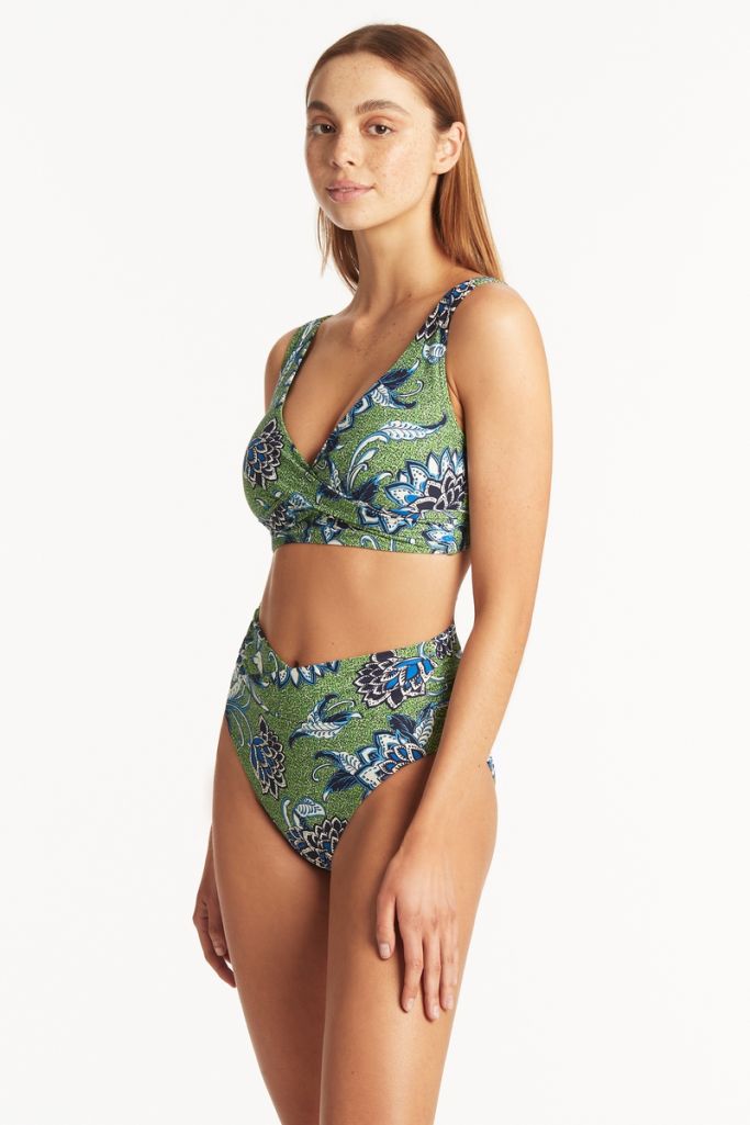 Sea Level Wrap High Waist Pant - Pilgrim