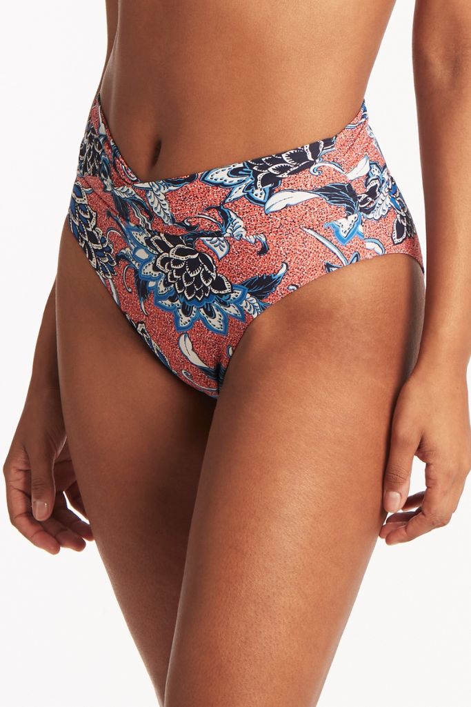 Sea Level Wrap High Waist Pant - Pilgrim