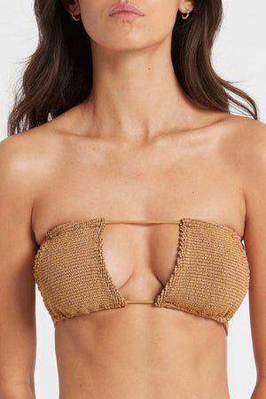 Bond-eye Andy Triangle - Fawn Lurex