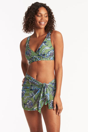 Sea Level Short Mesh Wrap - Pilgrim