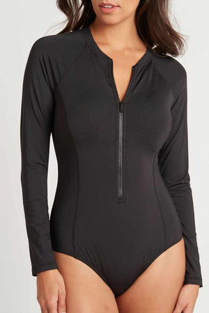 Sea Level Long Sleeve One Piece - Eco Essentials