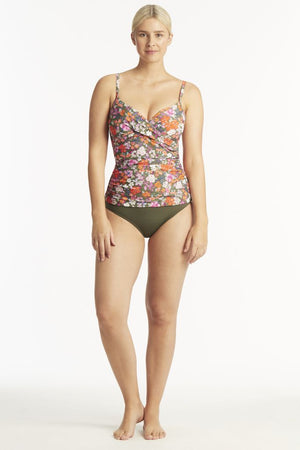 Sea Level Parkland Cross Front DD/E Singlet - Parkland