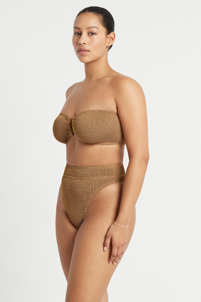 Bond-eye Savannah Brief - Fawn Lurex