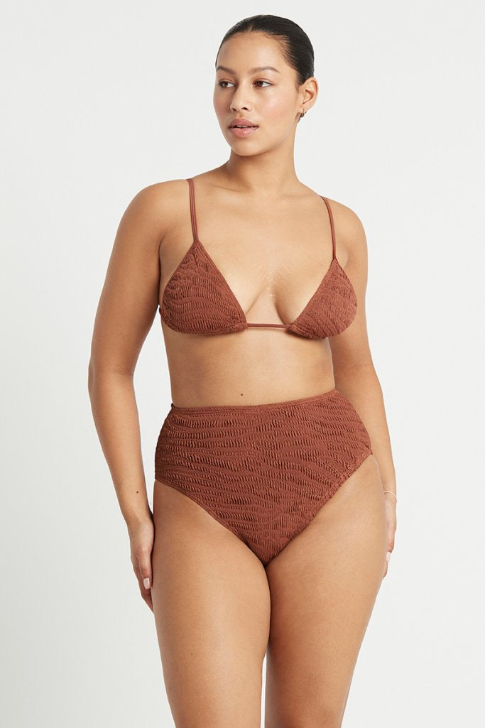 Bond-eye Luana Triangle - Terracotta Tiger