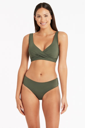 Sea Level Mid Bikini Pant - Eco Essentials