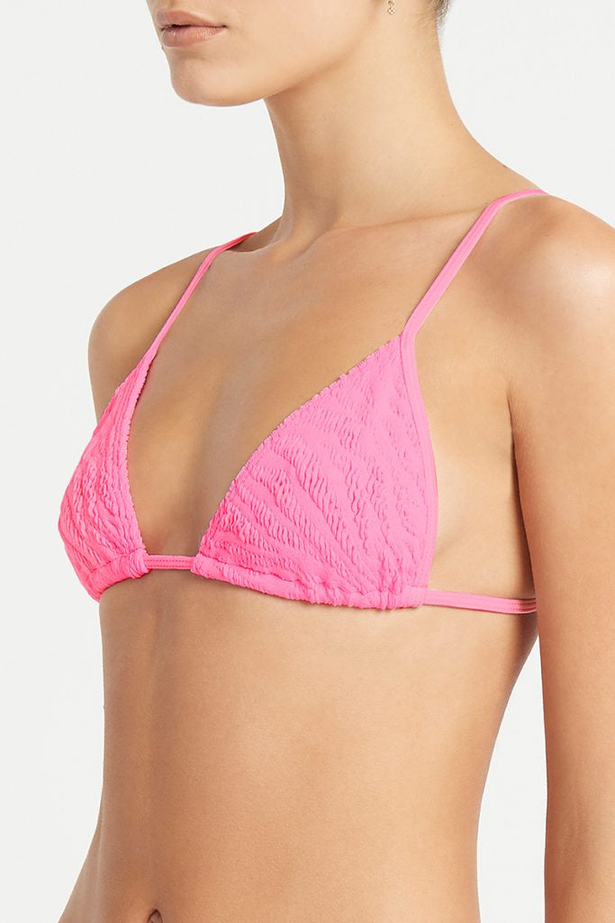 Bond-eye Luana Triangle Top - Pink Tiger