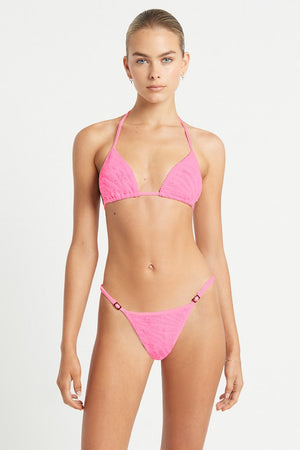 Bond-eye Luana Triangle Top - Pink Tiger