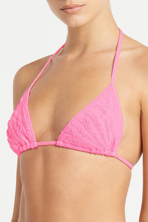 Bond-eye Luana Triangle Top - Pink Tiger