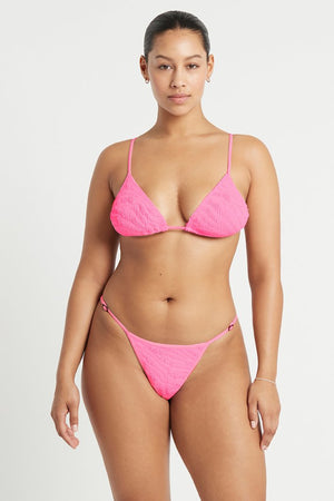 Bond-eye Luana Triangle Top - Pink Tiger