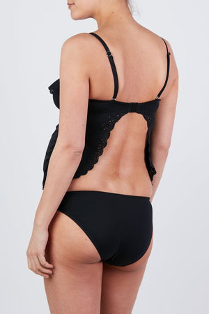 Cache Coeur Maternity Bandeau Tankini Set - Bloom