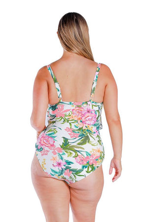 Capriosca 3 Tier One Piece - Bora Bora White