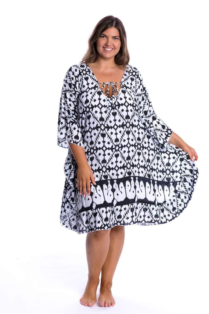Capriosca Full Moon Kaftan - Black
