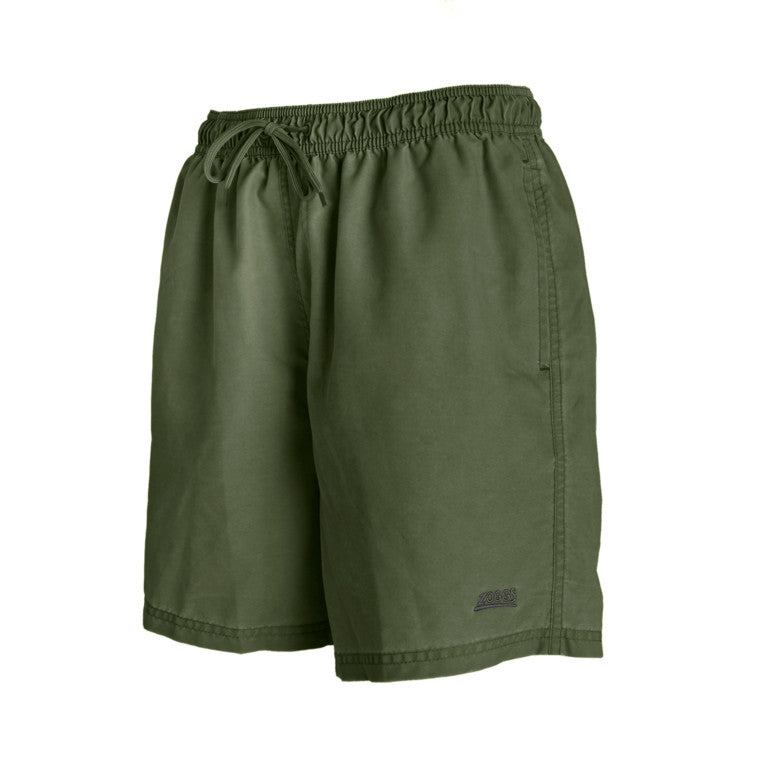 Zoggs Mens Washed 15 Inch Shorts - Mosman Ecodura