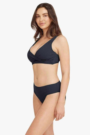 Sea Level Cross Front Multifit Bra Top - Messina