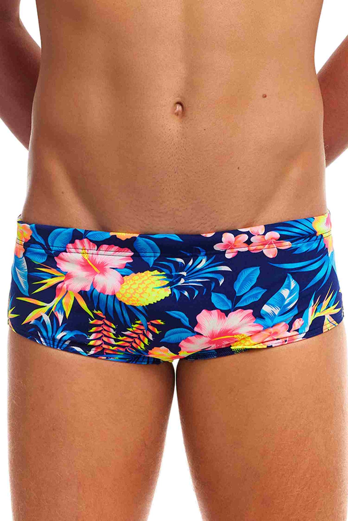 Funky Trunks Mens Sidewinder Trunks - In Bloom