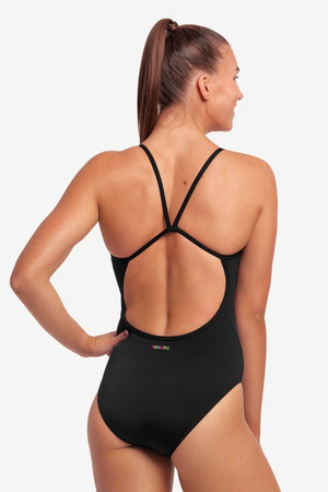 Funkita Ladies Swim Secure One Piece - Still Black