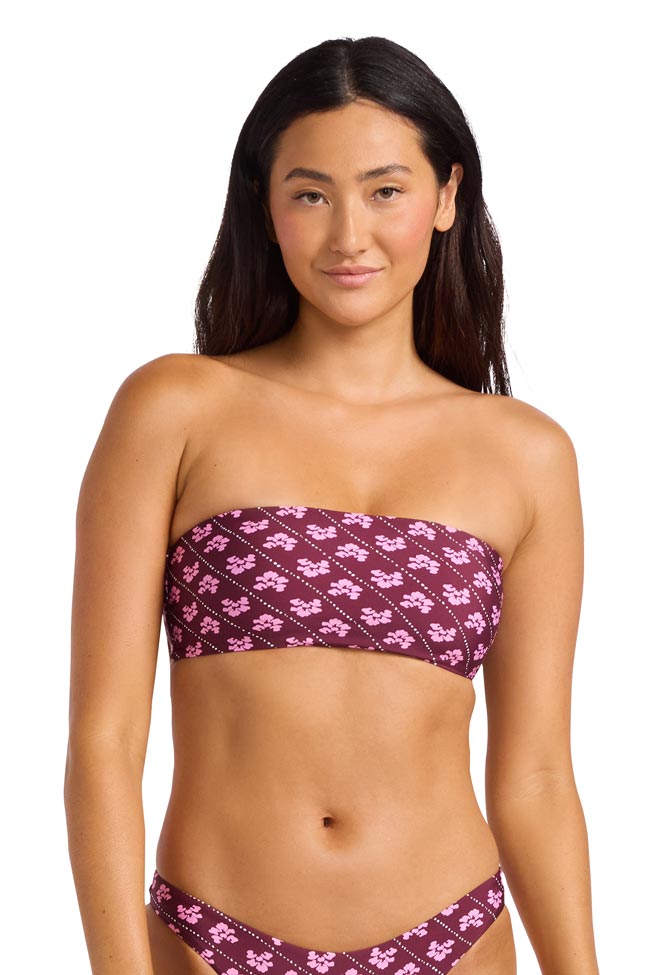 Seafolly Bandeau - Batik Bloom