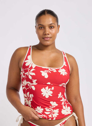 Seafolly Square Neck Tankini - Mayflower