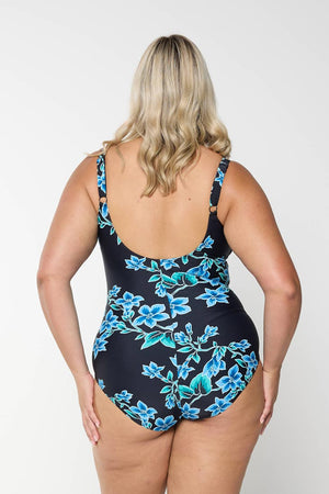 Capriosca Tank One Piece - Bahamas Blue