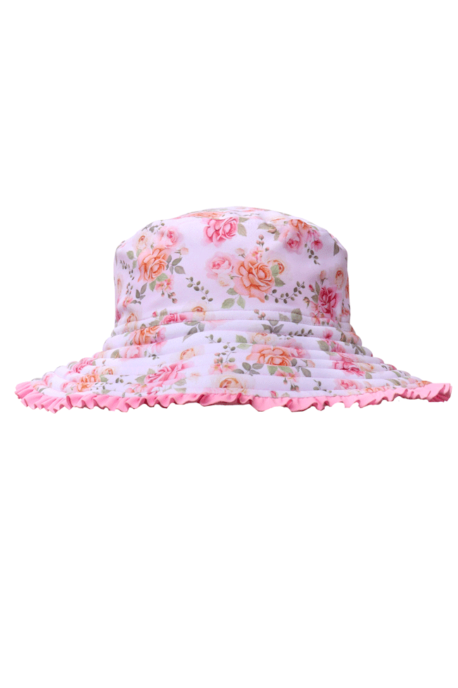 Salty Ink Toddler Girls Sunhat - Miss Rosie