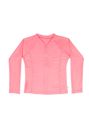 Salty Ink Girls Long Sleeve Rashvest - Salty Plains