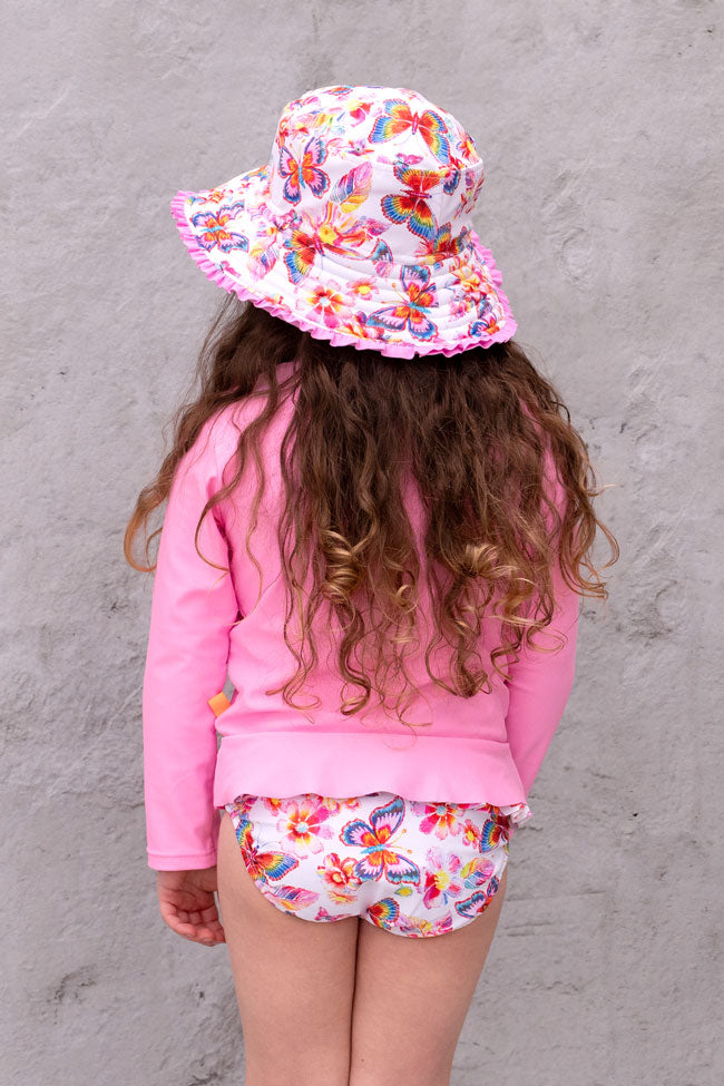 Salty Ink Toddler Girls Swim Pant - Miss Aloha