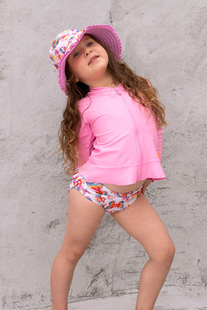 Salty Ink Toddler Girls Swim Pant - Miss Aloha