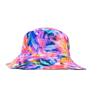 Salty Ink Girls Bucket Hat - Sugar Palm