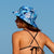 Salty Ink Girls Bucket Hat - Coral Coast