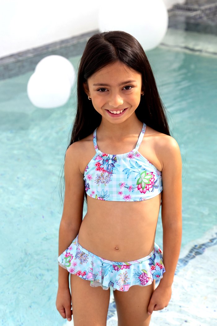 Salty Ink Little Miss Bikini - Miss Minty