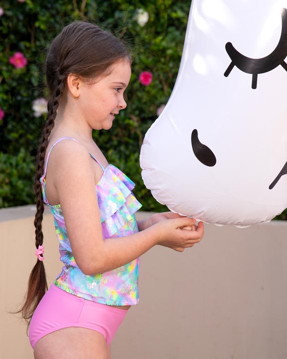 Salty Ink Toddler Girls Singlet Bikini Set - Miss Dazzle