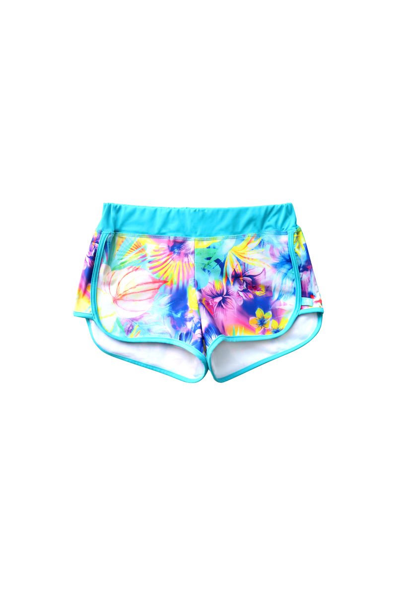 Salty Ink Girls Boardie - Tropical Haze