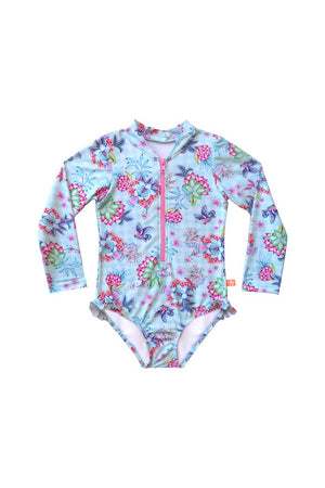Salty Ink Little Miss Sunsuit - Miss Minty