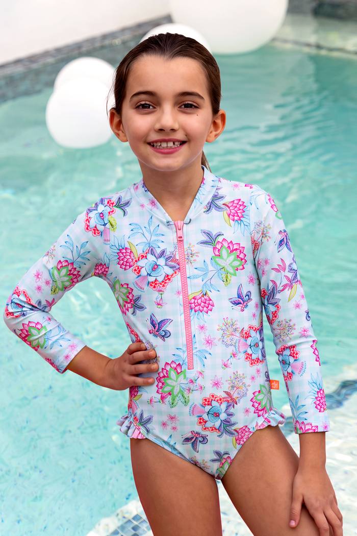 Salty Ink Little Miss Sunsuit - Miss Minty