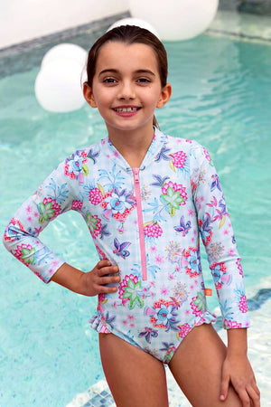 Salty Ink Little Miss Sunsuit - Miss Minty