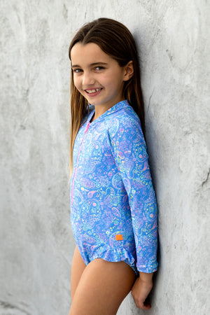 Salty Ink Toddler Girls Sunsuit - Miss Mystical