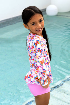 Salty Ink Toddler Girls Playsuit - Miss Aloha