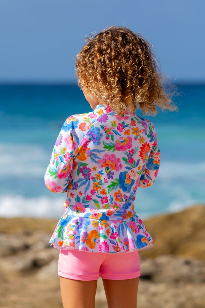 Salty Ink Little Girls Playsuit - Miss Leilani